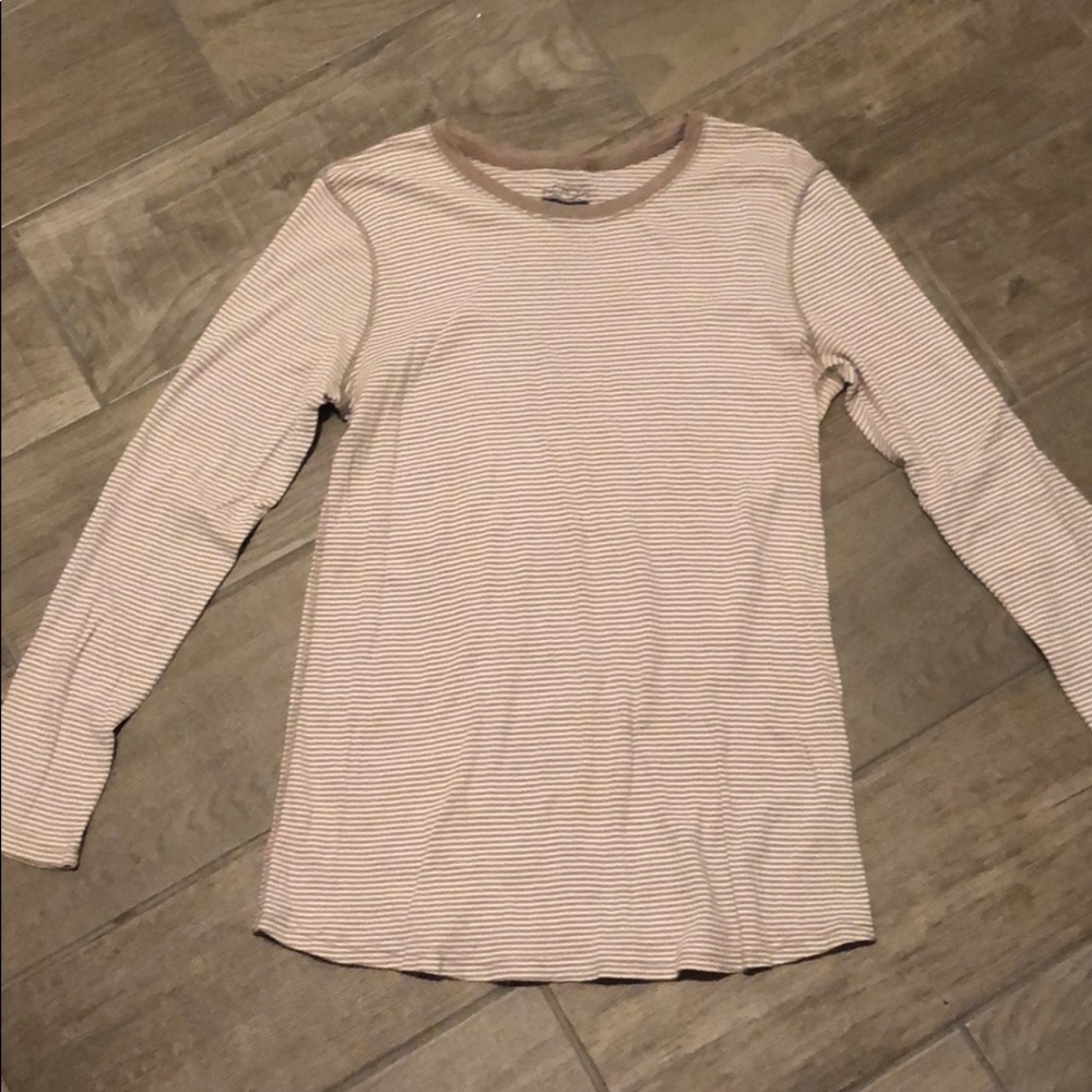 Old Navy Maternity stripe shirt; Size L